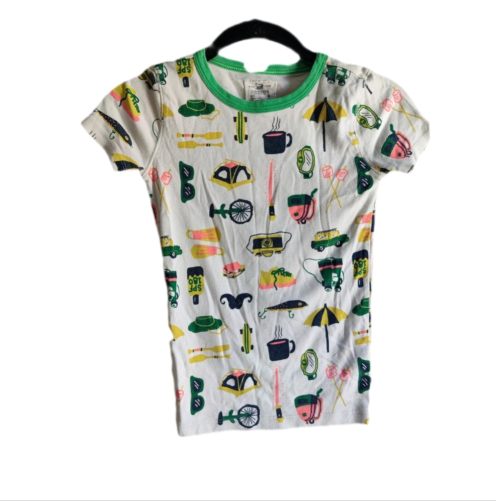 J. Crew Set Crewcuts Short Sleeve Pajamas Set